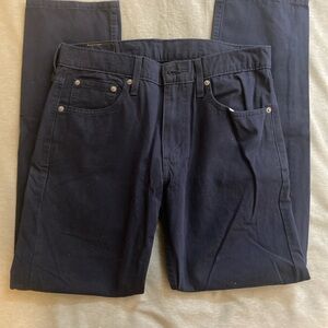 Levi's Navy Blue 502 Pants 30x30